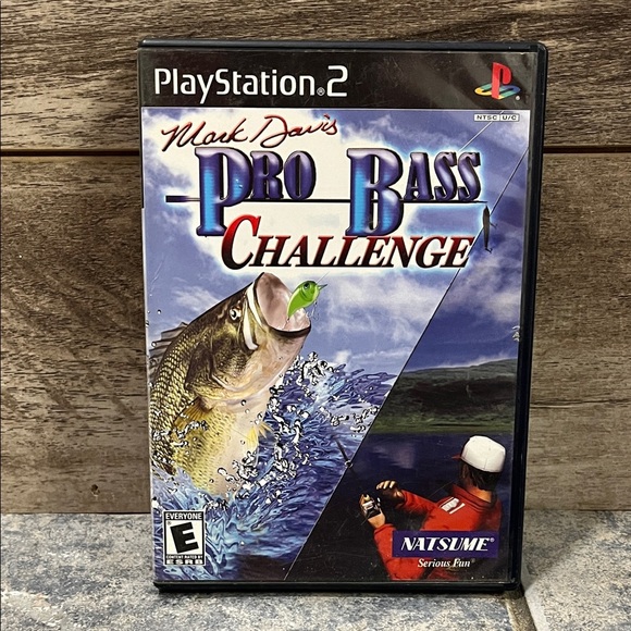 5 for $40 - Mark Davis Pro Bass Challenge for the Sony  PlayStation 2 - Picture 1 of 4